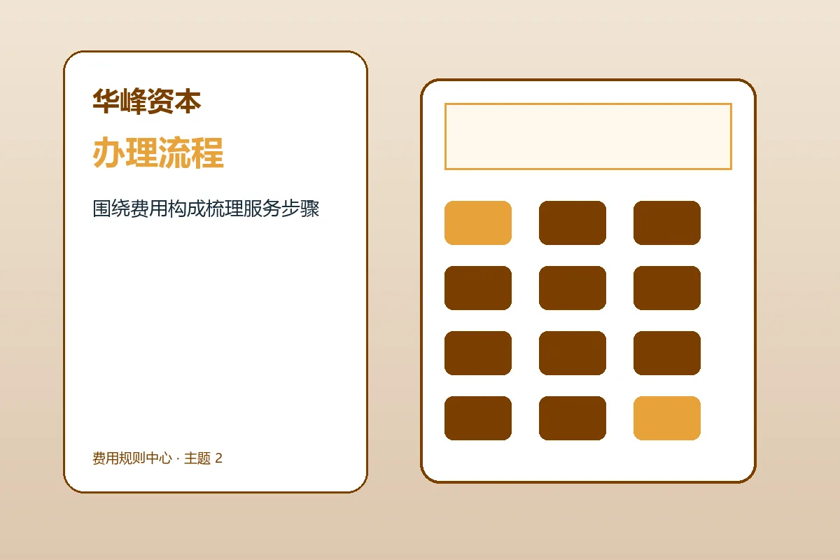 华峰资本配资服务办理流程示意